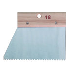 Couteau � colle � denture carr� 2. 5x2. 5cm