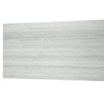 Crédence réversible 3015x600x12mm travertin / chêne imp. Crédence réversible 3015x600x12mm travertin / chêne imp.