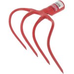 Croc  fumier  douille 4 dents sans manche