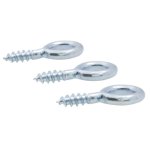 Crochet de contrevent zingué filet bois vissal 3, 5x50 mm lot de 3 crochets Crochet de contrevent zingué filet bois vissal 3, 5x50 mm lot de 3 crochets