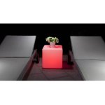 Cube lumineux cuba - led multicolore - 40 x 40 x 4