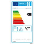 Cuisinire bois chauffage (6, 41 kw) + bouilleur (7, 98 kw) sannover 6 kw marron fonc