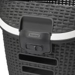 Curver panier de transport - gris anthracite - pour chat