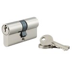 Cylindre profil laiton poli 30x30 mm + 3 cls go / on