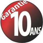 Cylindre de suret� � bouton v5 - 30 x 30 mm laiton nickel�