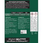 D�capant multisupport v33 gel express, 0. 5 l