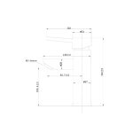 Deco mitigeur lavabo bas gris gun m�tal