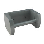 Drouleur de papier toilette en mdf coloris silver