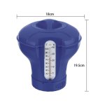 Diffuseur de chlore flottant avec thermomètre intégré Diffuseur de chlore flottant avec thermomètre intégré