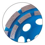 Disque plateau double pistes b�ton180mm