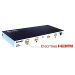 Distributeur hdmi 1 source vers 8 ecran - hdd - 18