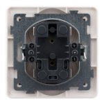 Double prise 2p + t 16a monoposte blanc - artezo Double prise 2p + t 16a monoposte blanc - artezo