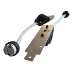 Douille gu5. 3 complte avec raccord protg, pour ampoules halogene et led