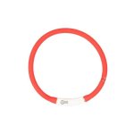 Duvo anneau lumineux seecurity flash light ring usb silicone - 45 cm - rouge - pour chien Duvo anneau lumineux seecurity flash light ring usb silicone - 45 cm - rouge - pour chien