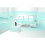 Dyson pure hot + cool ventilateur / purificateur blanc / argent