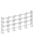 Echafaudage 49 de ma�on 104 m� top13x8