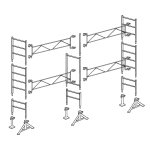 Echafaudage 49 de ma�on 35 m� top7x5