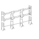 Echafaudage 49 de ma�on 60 m� top10x6