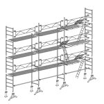 �chafaudage altrad 49 ma�on 80 m�