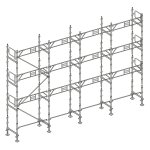 Echafaudage faadier 104 m gardes corps ag104