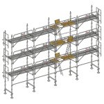 Echafaudage faadier 104 m gardes corps scurit planchers agsp104