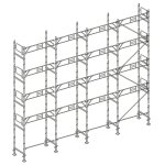 Echafaudage faadier 130 m gardes corps ag130