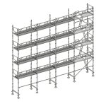 Echafaudage faadier 130 m gardes corps planchers agp130
