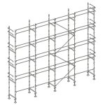 Echafaudage faadier 130 m lisses al130