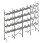 Echafaudage faadier 130 m lisses planchers alp130