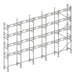 Echafaudage faadier 160 m gardes corps ag160