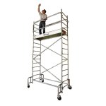 Echafaudage roulant junior 200 2m80 plancher