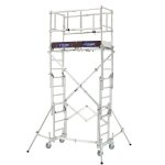 Echafaudage roulant x'tower 2m80 plancher (4m80 travail) Echafaudage roulant x'tower 2m80 plancher (4m80 travail)