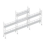 Echafaudage spcial faitage 7m x 9 m pt
