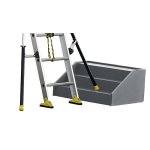 Echelle coulissante 3 plans  corde c3 stab' 4m35 / 10m65