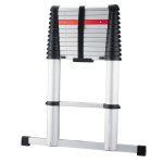 Echelle tlescopique pro noir aluminium 3. 91m