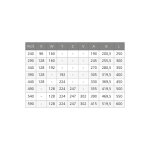 Emuca paire de coulisses invisibles pour tiroir,  roulettes, 540 mm, extraction totale, fermeture amortie, ...