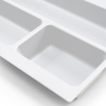 Emuca range - couvert optima pour tiroir de cuisine vertex / concept 500, module 1. 000 mm . panneau ...