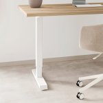 Emuca table motoris�e � hauteur r�glable, acier, noir