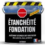Enduit pour fondations murs enterrs bitumeux noir hydrofuge parpaing bton brique bois arcafondation ...