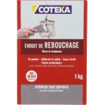 Enduit de rebouchage poudre 1 kg coteka