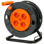 Enrouleur bricolage - 4 prises 16a - 3g1, 5mm - 25m - zenitech