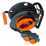 Enrouleur bricolage - 4 prises 16a - 3g1, 5mm - 30m - zenitech