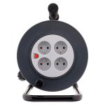 Enrouleur ho5vv - f 4 prises 3g1, 5 25m + coupe - circuit - zenitech