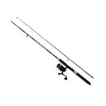Ensemble canne 2 brins fibre de verre plein 2, 10m + moulinet fd t4 Ensemble canne 2 brins fibre de verre plein 2, 10m + moulinet fd t4