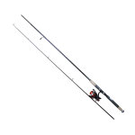 Ensemble pche manie canne carbone 2 brins 2, 70m + moulinet t3
