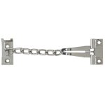 Entrebâilleur de porte acier gris, socona chain Entrebâilleur de porte acier gris, socona chain