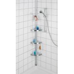 Etagre de bain / douche premium tlscopique (sol et plafond), chrom, wenko
