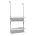 Etagre de douche  suspendre new game blanc mat