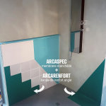 tanchit douche salle de bain sous carrelage et bton cir kit - vert - kit de 15m - arcane industries ...