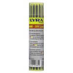 Etui de 12 mines lyra dry couleur (6 graphites, 3 rouges, 3 jaunes)